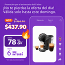 Cafetera Genio S Plus Nescafé Dolce Gusto Negra