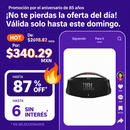 Parlante Bluetooth JBL Boombox 3 - 24hs Batería, Negro