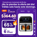 Freidora de Aire digital Suono con ventana 6,2L 1800W
