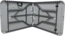Mesa Plegable Valija 1.8 Mts Hogar Camping Jardín Reforzada Color Blanco